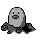 Diglett front sprite
