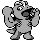 Machop front sprite