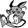 Raichu front sprite